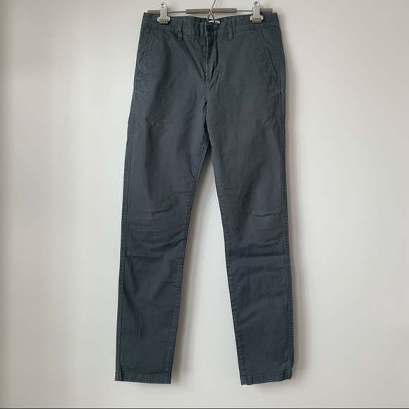 H&M | SKINNY FIT STRETCH CARGO CHINO COTTON TWILL PANT CLASSIC CASUAL - Picture 1 of 7
